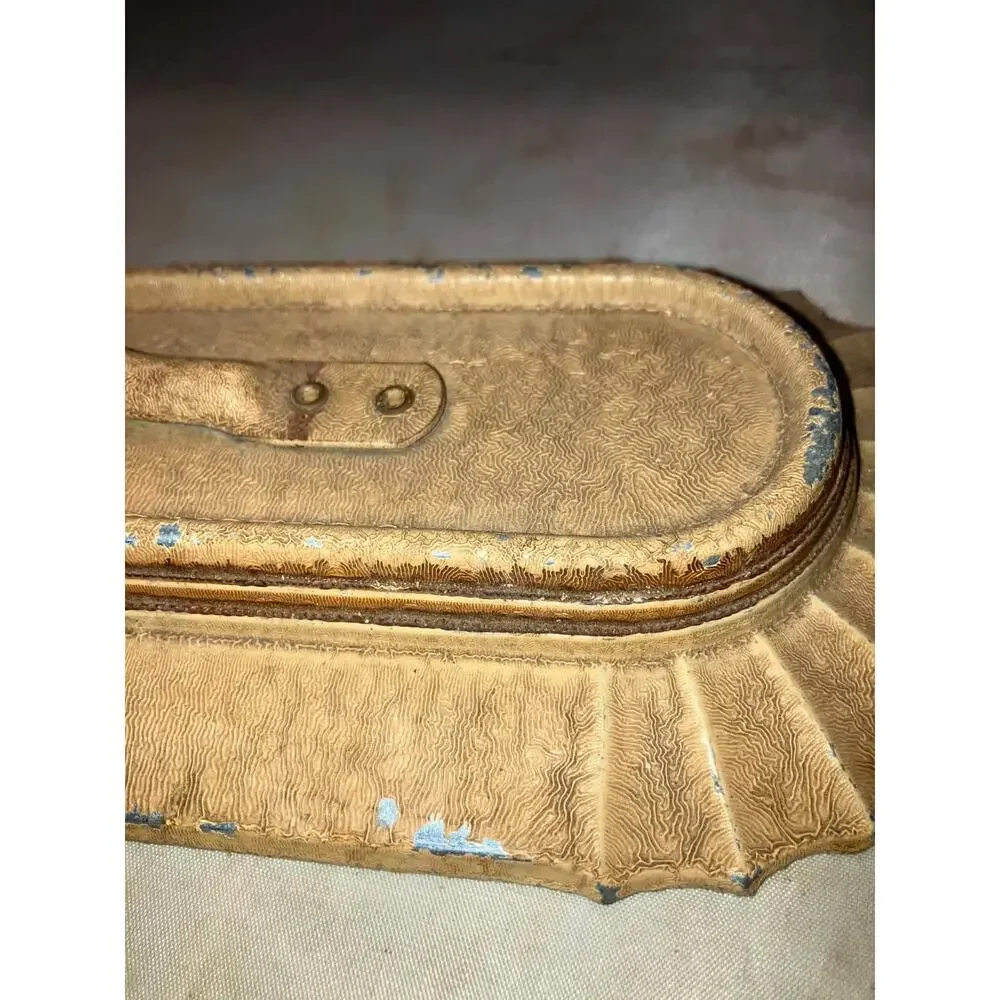 Vintage metal wall sconce C1920s For Project or Restoration